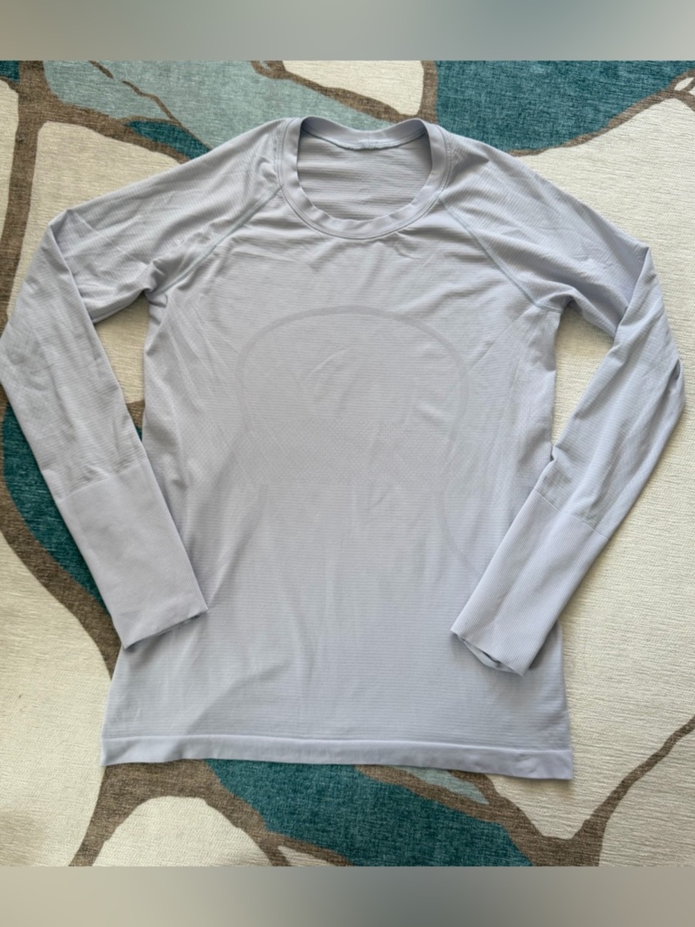 Lululemon Women’s Lavender Swiftly Tech 2.0 Long Sleeve Athletic T-Shirt Top 10